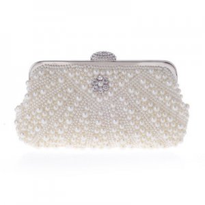 Tassels Diamond Evening Purse For Bridal